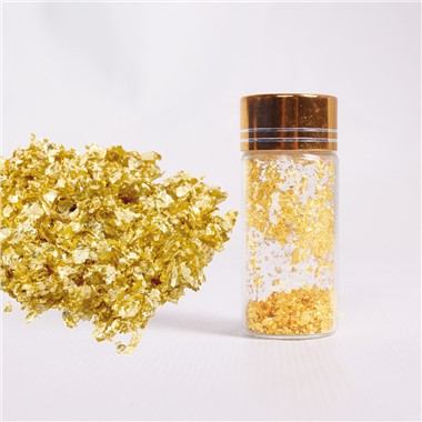 99.99% Purity Edible Gold Leaf Flakes